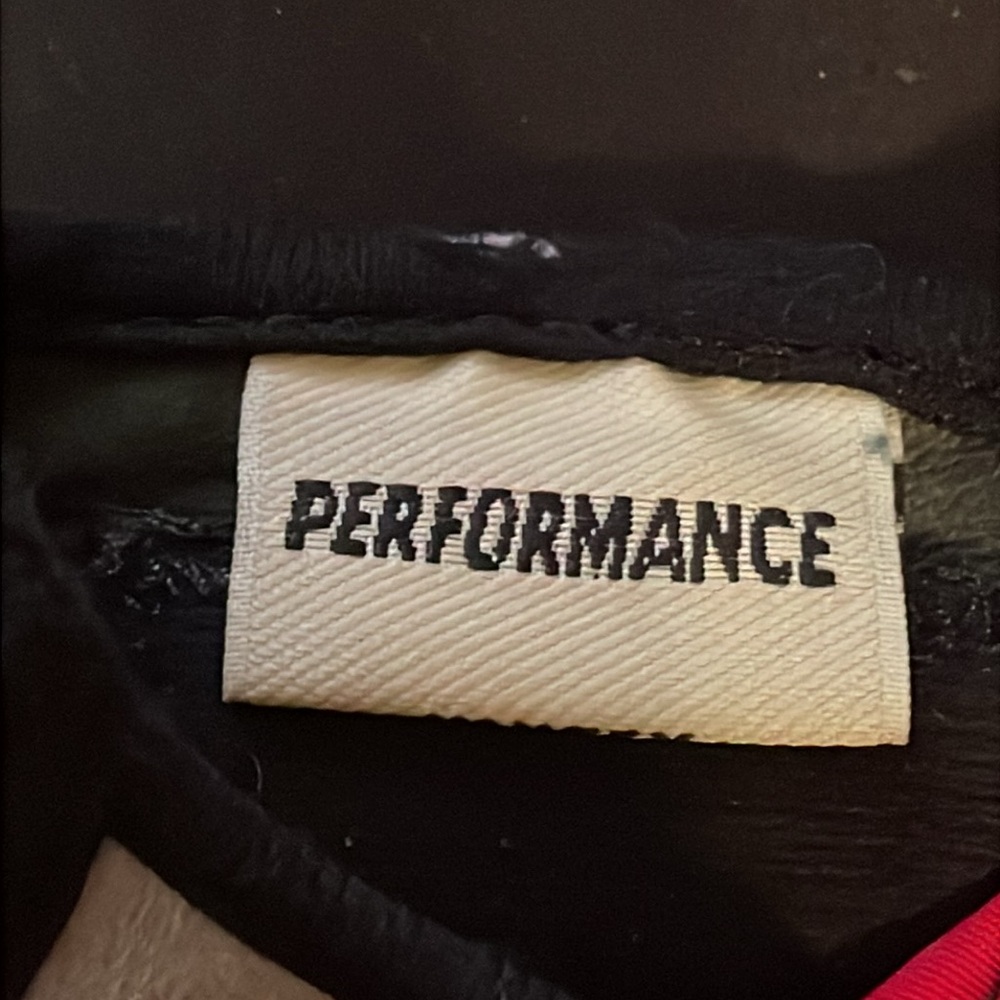 Performance Padded Fingerless Gloves. Red And Bla… - image 6